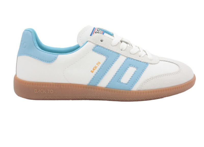 BACK 70 Cloud Leather White Sky