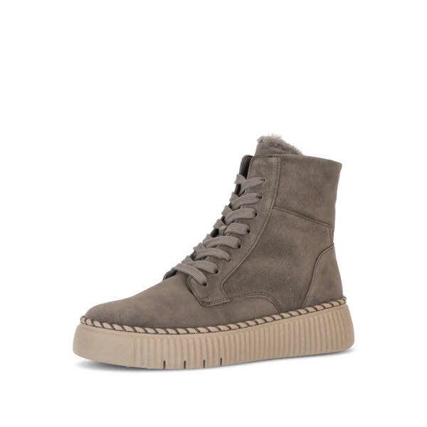 Gabor Schnürboot Lammfell mohair