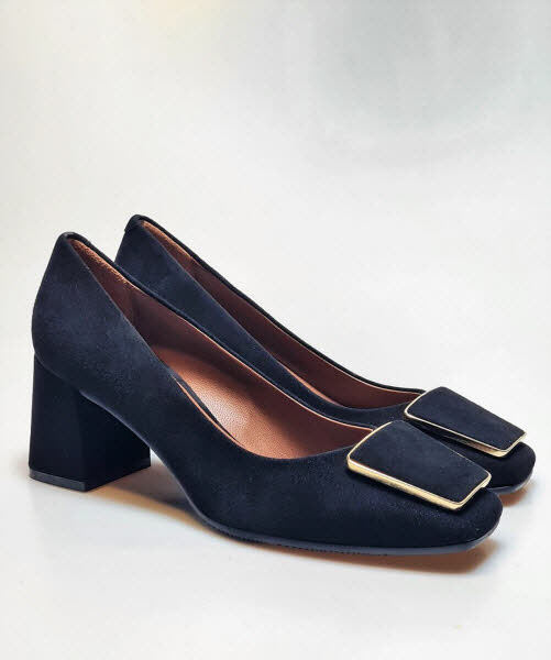 Evaluna Pumps camoscio nero
