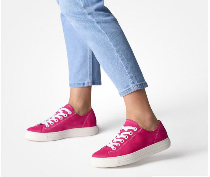 PAUL GREEN Sneaker Nubuk Barbie