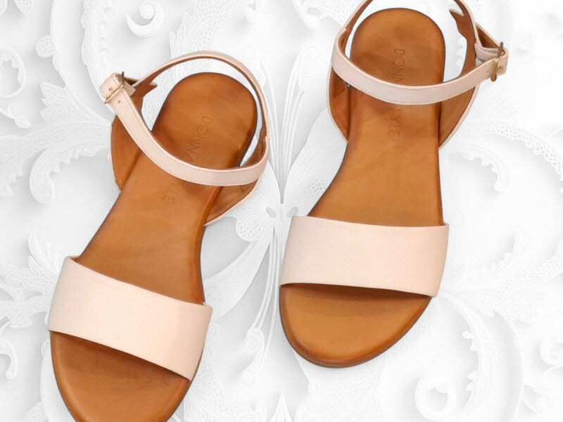 RING Sandale Crema