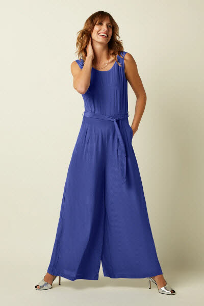 King Louie Exota BV Frida Jumpsuit Sista Amparo Blue