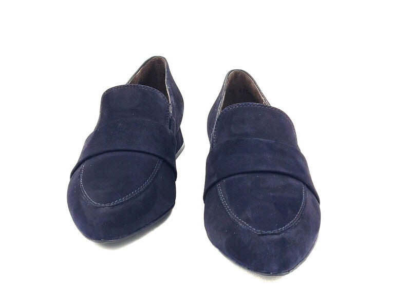 PAUL GREEN Slipper Velour dunkelblau