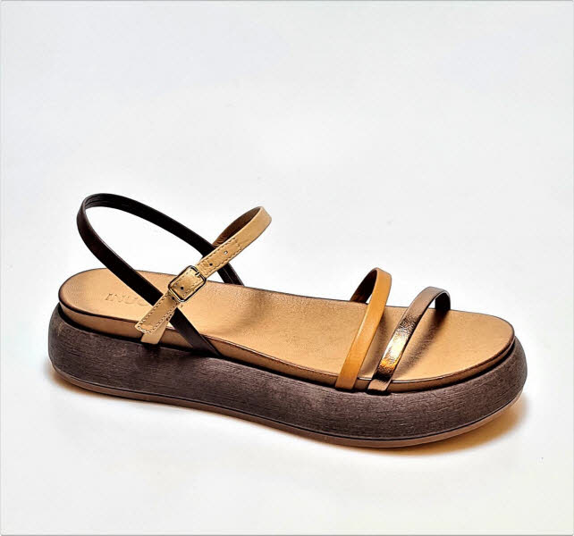 Inuovo Sandale Metallic Coconut Multi