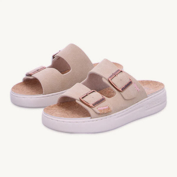 FUSION Pantoffel Elsa sand