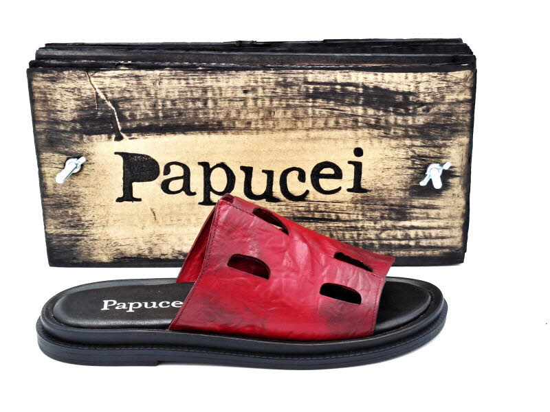 Papucei SC ANGELA INTERNATIONAL SRL Cora Pantoffel Red