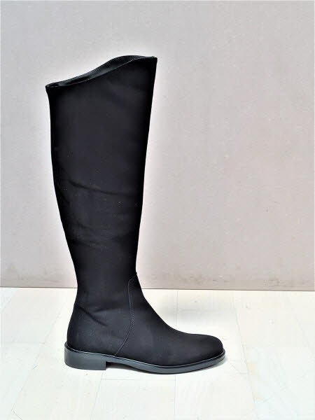 Gianluca Pisati Stiefel flach nero