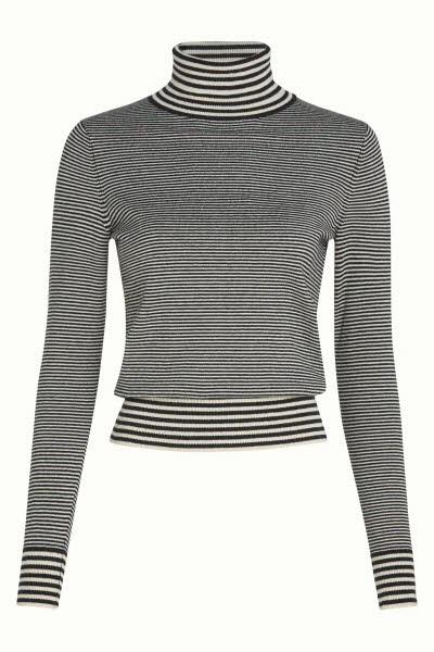 King Louie Exota BV Rollneck Top Sere Black