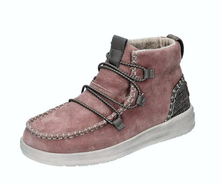 Hey Dude Fratelli Diversi s.r.l. Eloise Suede Antique Rose