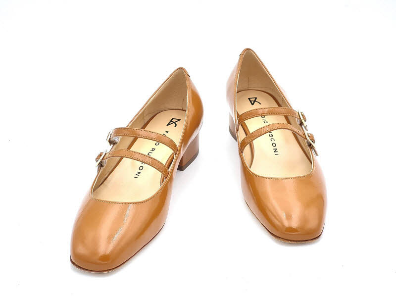 Fabio Rusconi Spangenpumps cuoio