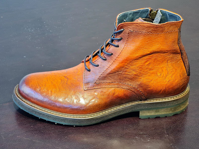 Lorenzi Herrenschnürboot arancio