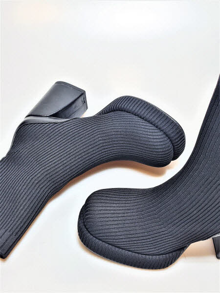Noa Harmon OCA-LOCA KIDS SHOES, S.L. Stieflette Strick schwarz