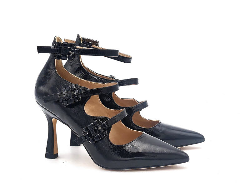 AlmaEnPena Pumps 3 Riemchen black