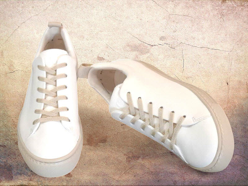 PAUL GREEN Sneaker Star Nappa Cream