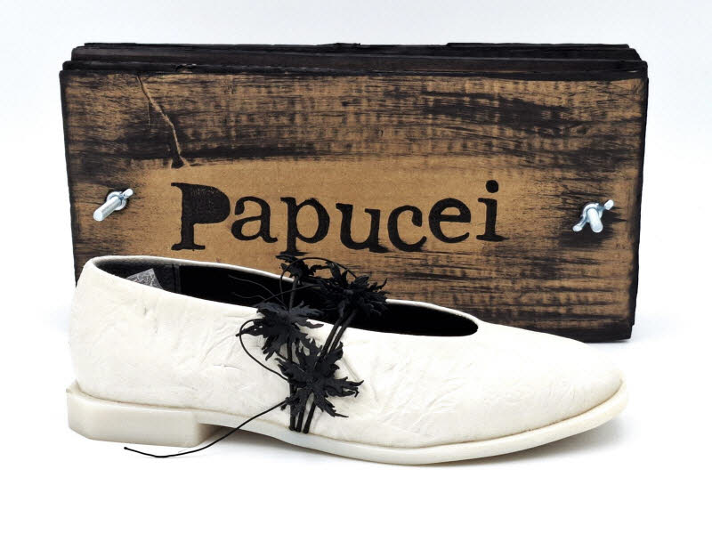 Papucei SC ANGELA INTERNATIONAL SRL NUR Ballerina White