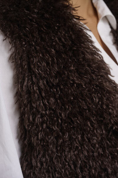 Rino&Pelle Waistcoat Coffee Roast