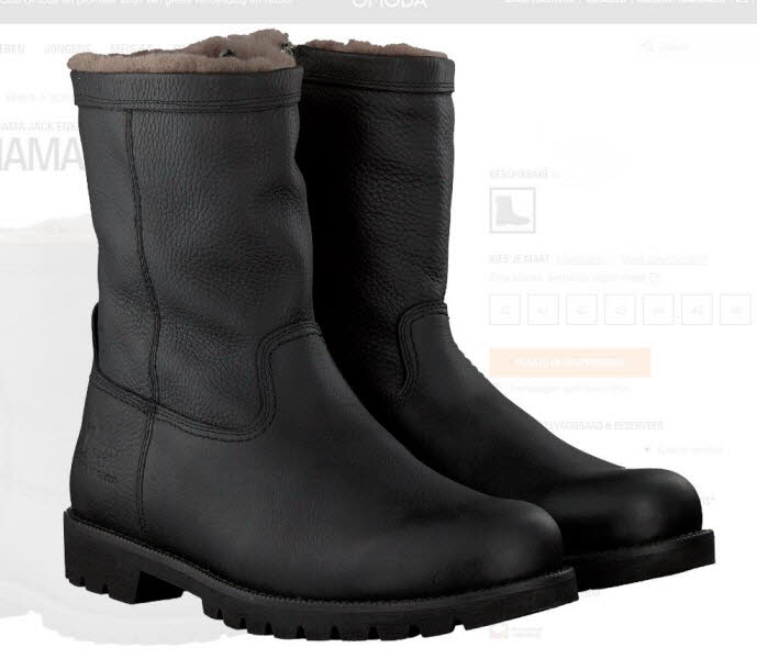 Panama Jack H-Stiefel Lammfell