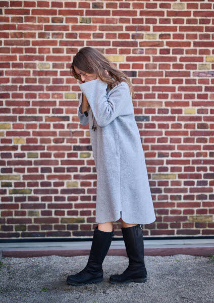 Henriette Steffensen HSCPH ApS Dress light grey