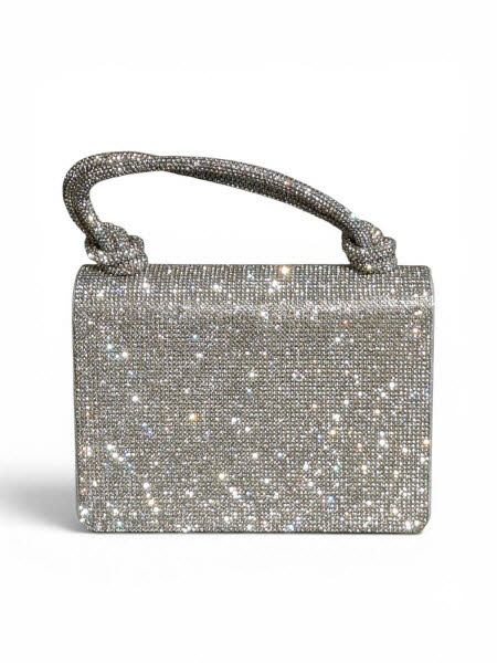 EXE Tasche Strass gold