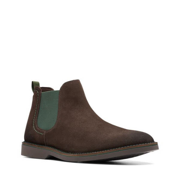 CLARKS Atticus LT Top Dark brown suede