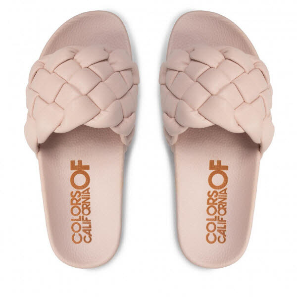 Colors of Calofornia Artcrafts International SpA Pantoffel Plateau Rosa