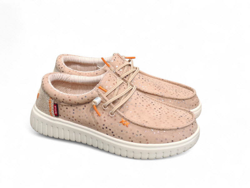 FUSION Emma 4.0 beige rainbow dots