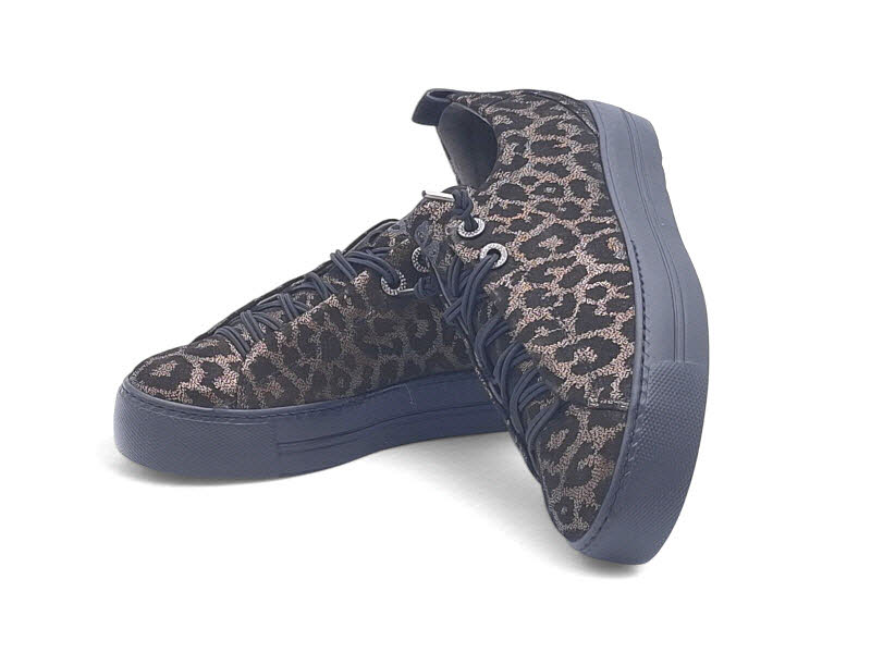 PAUL GREEN Sneaker Glossy Leo Bronze
