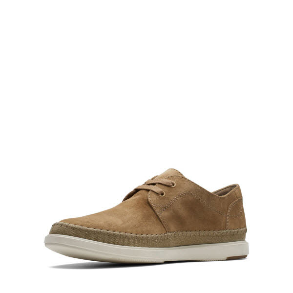 CLARKS Bratton Lo Sand Suede