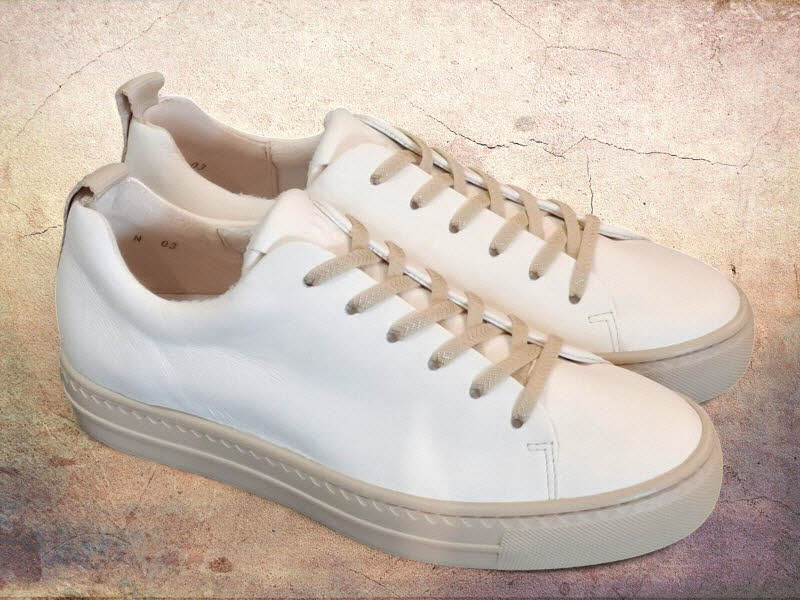PAUL GREEN Sneaker Star Nappa Cream