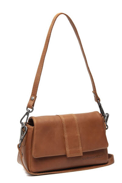 Chesterfield Makorian B.V. Clifden Schultertasche - cognac
