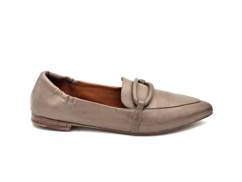 Rebecca White Slipper Grey