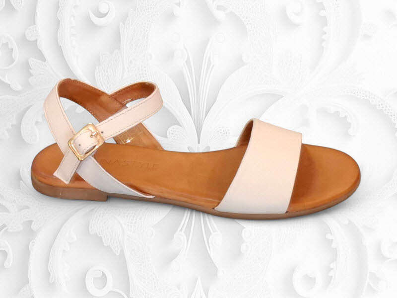 RING Sandale Crema