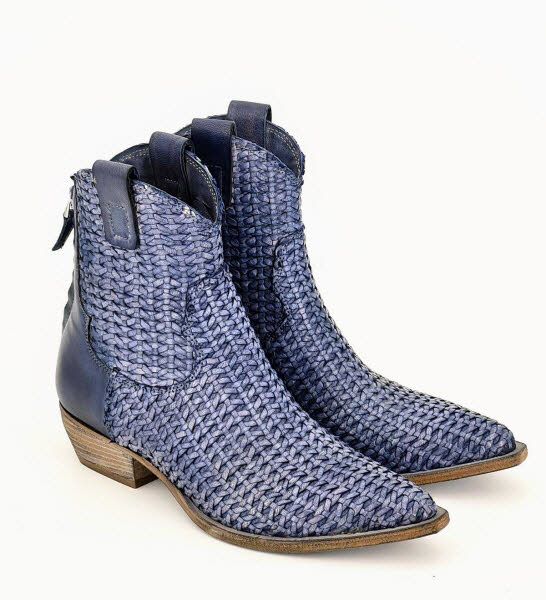MIMMU Boot Flecht jeans