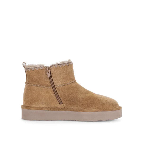 Gabor Boot Lammfell walnut