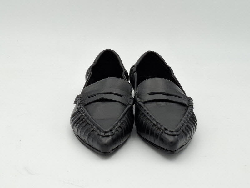 Rebecca White Slipper Wash Nappa Black