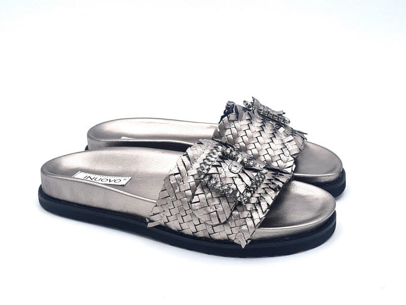 Inuovo Pantoffel Pewter