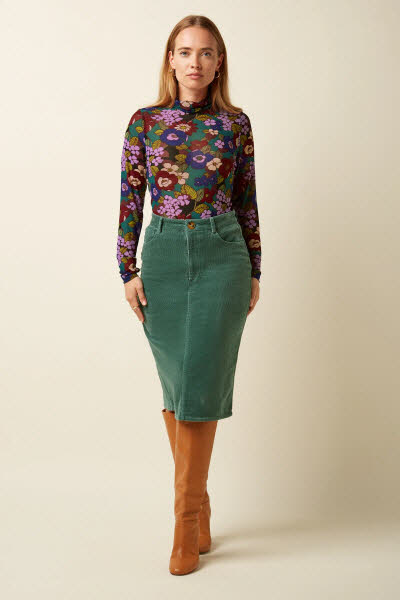King Louie Exota BV Prisca Skirt Matcha green