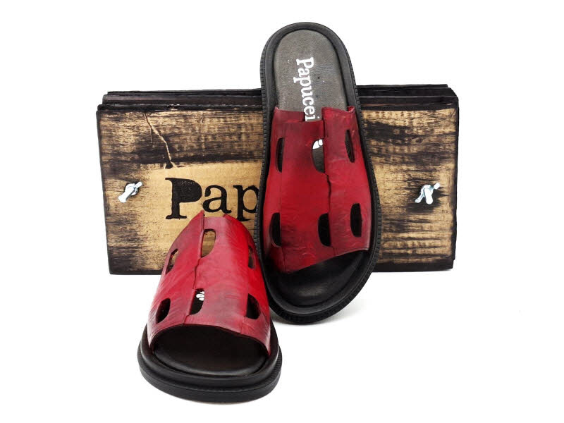 Papucei SC ANGELA INTERNATIONAL SRL Cora Pantoffel Red