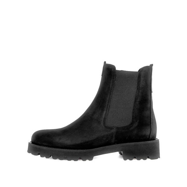 Gabor Stieflette flach Strass schwarz