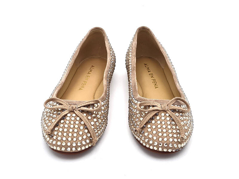 AlmaEnPena Ballerina Suede Vision
