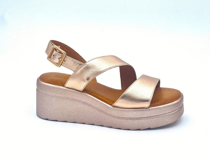 Inuovo Sandale Metallic Rose