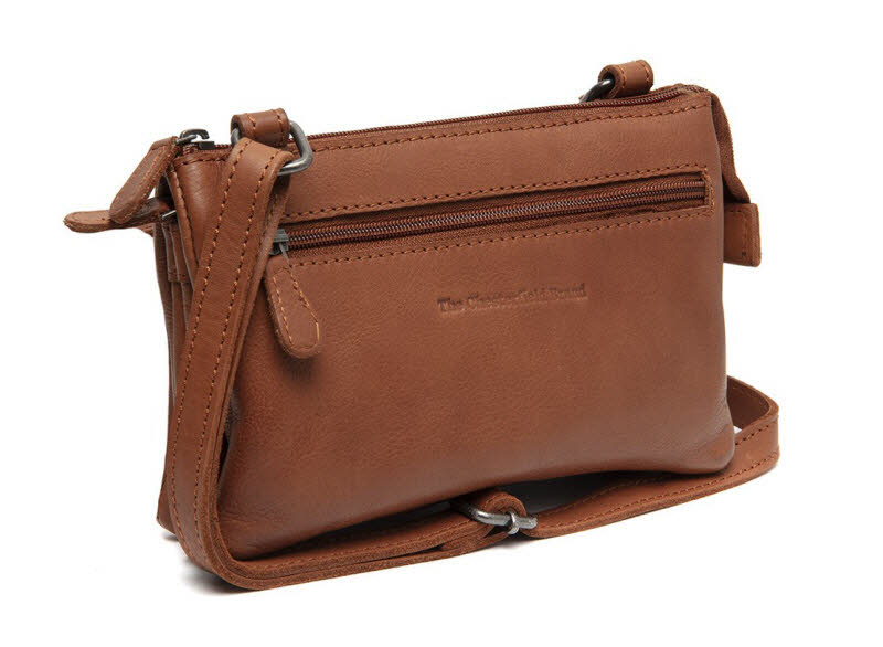 Chesterfield Makorian B.V. Osaka Schultertasche cognac