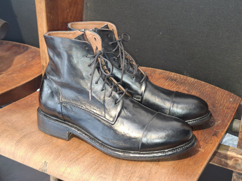 Cordwainer Schnürboot rahmengenäht schwarz Bild 4 Cordwainer Schnürboot rahmengenäht schwarz