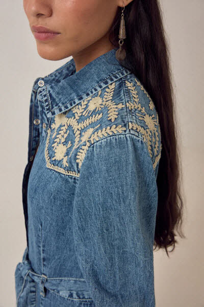 Maison Hotel Amelia Kleid Blue Haze