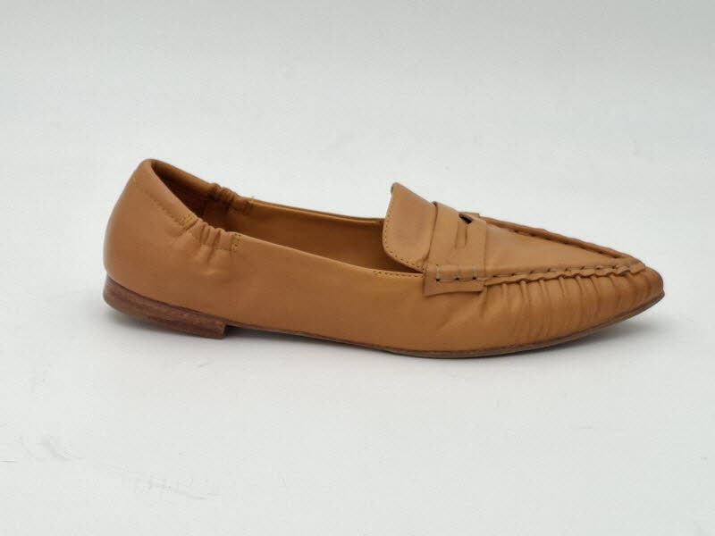 Rebecca White Slipper Wash Nappa Yolk