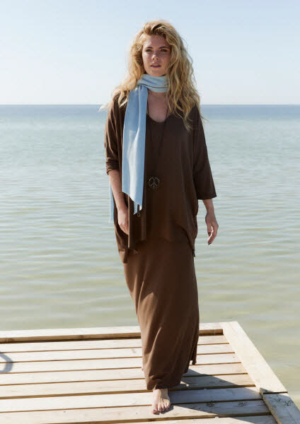 Henriette Steffensen HSCPH ApS Skirt Long cokolate