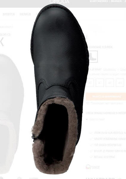 Panama Jack H-Stiefel Lammfell