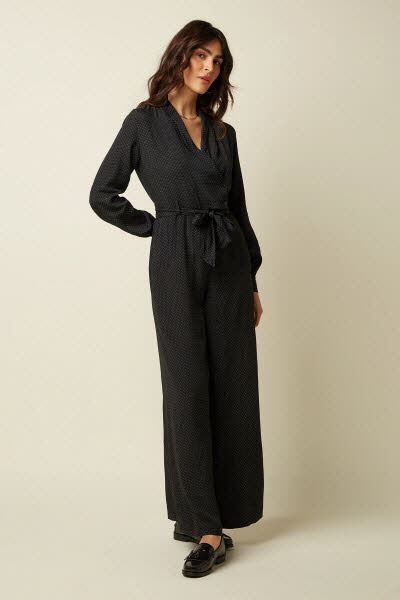 King Louie Exota BV Doris Jumpsuit tilly Black