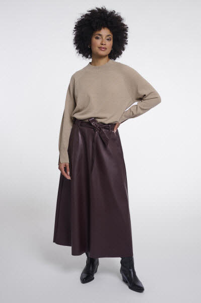 Rino&Pelle Chelsea Skirt chocolate bean