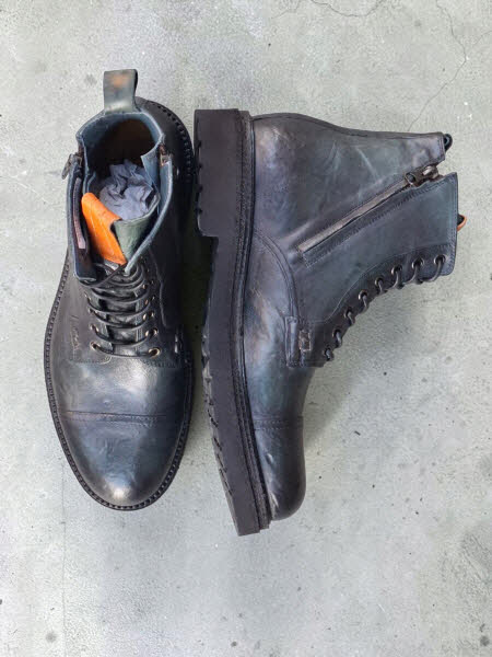 Lorenzi Herrenschnürboot verde